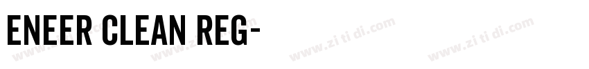 eneer Clean Reg字体转换 eneer Clean Reg字体转换
